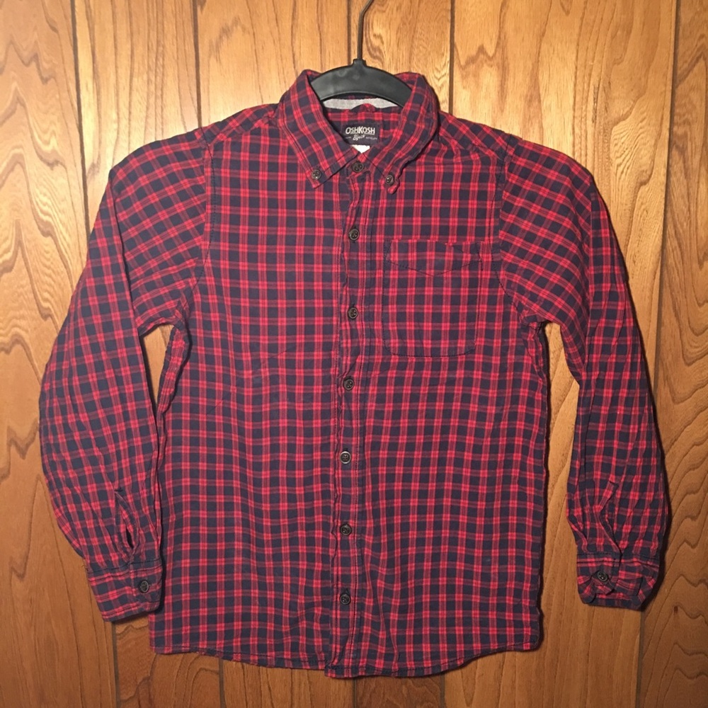 5/25 OshKosh B'Gosh Boys' Woven Buttonfront